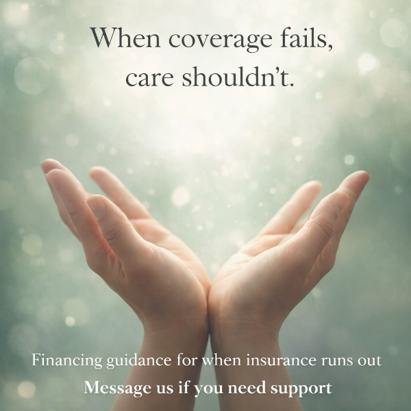 EndLyme advertisement with hands reaching out towards a blurred light source, featuring text about chronic illness support.